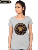 versace grey women's t shirt