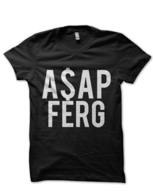 asap ferg black tshirt