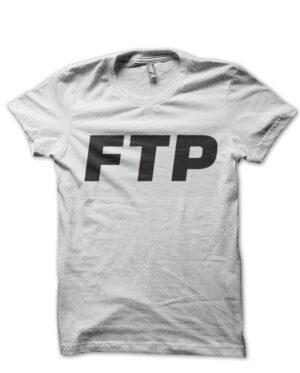 fuck the population FTP white tshirt