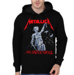 metallica justice for all black hoodie