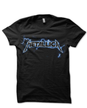 metallica thunder black tshirt