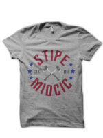 stipe miocic grey tshirt