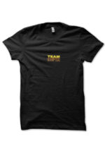 team super black tshirt