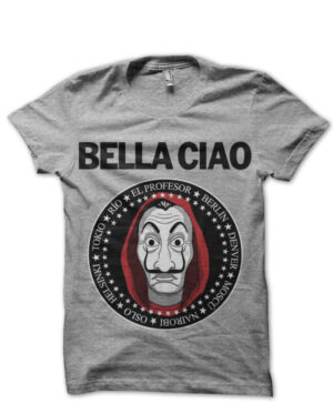 bella ciao black tshirt