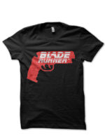 blade runner black tshirt