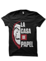 la casa de papel black tshirt