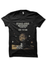 Stoned Jesus Mothership Elephant Tree Black T-Shirt