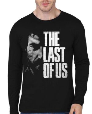 The Last Of Us Full Sleeve Black T-Shirt