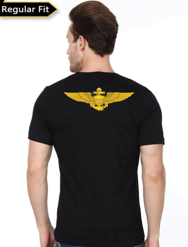 Top Gun Custom Black T-Shirt - Image 3