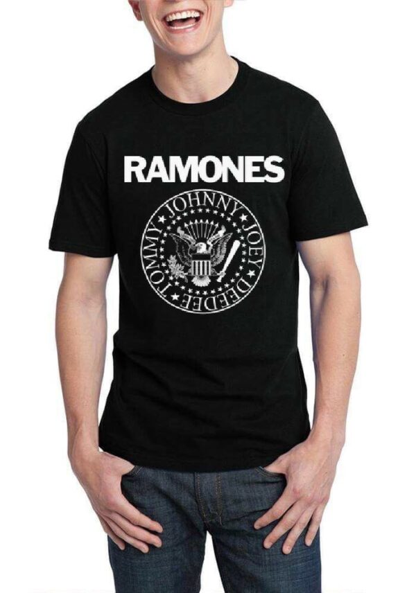 Ramones Band Black T-Shirt