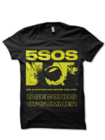 5sos black tshirt