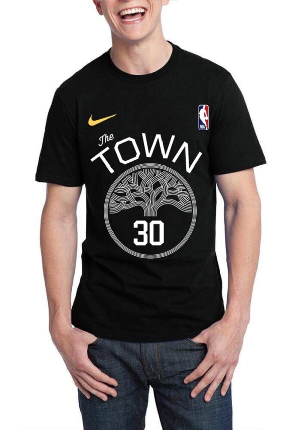 The Town 30 Stephen Curry NBA Black T-Shirt - Image 5