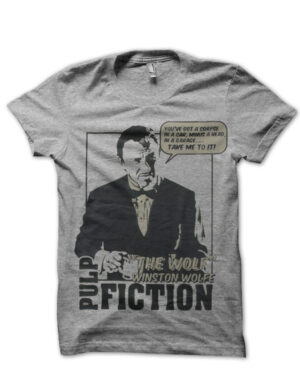 godfather pulp fiction grey tshirt