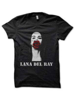 lana del ray black tshirt