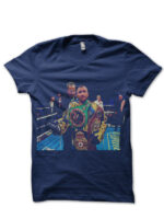 lomachenko ufc navy blue tshirt