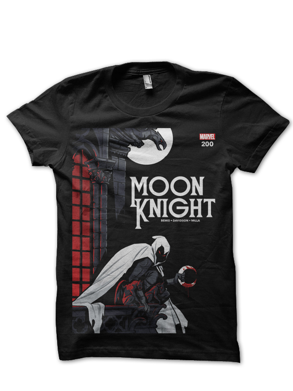 moon knight black tshirt