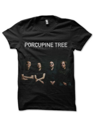 porcupine tree black tshirt