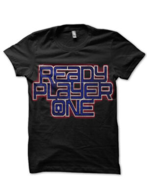 ready player one black tshirt