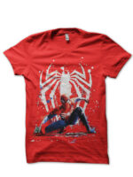 spiderman red tshirt