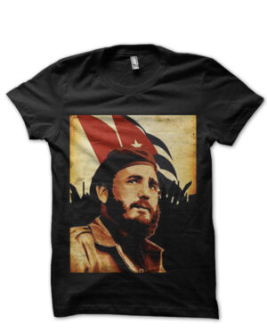 Fidel Castro Black T-Shirt