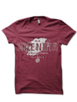 Jeremy Buendia Maroon T-Shirt