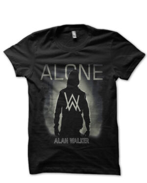 alan walker alone black tshirt