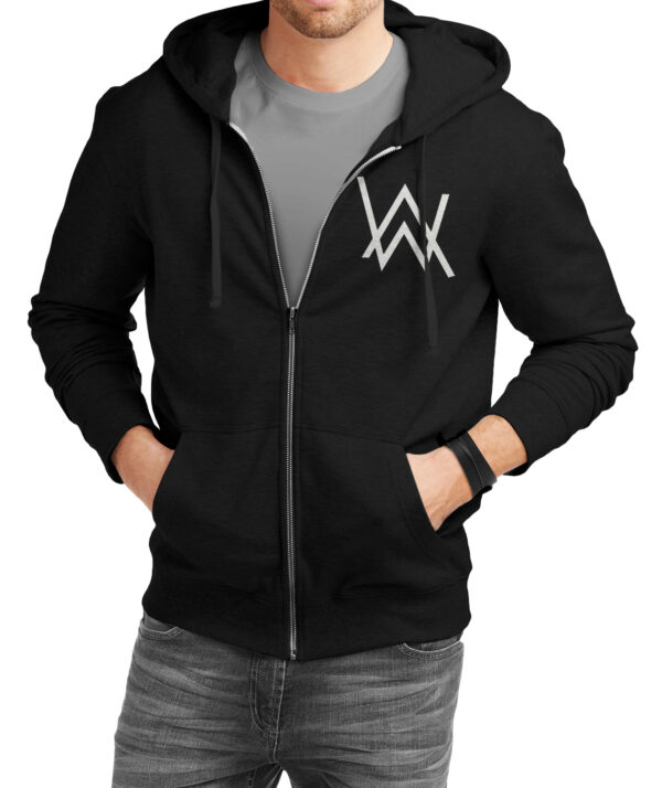 alan walker hoodie zipper