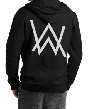 alan walker hoodie back zipper