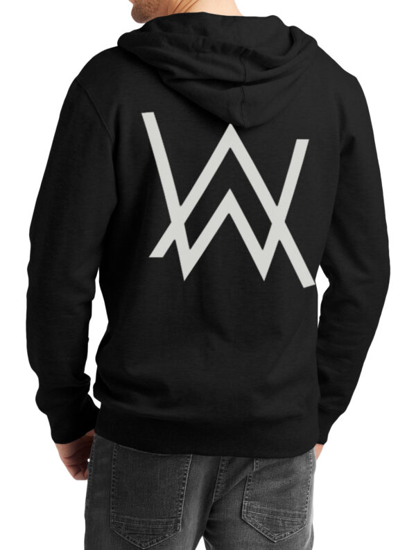 alan walker hoodie back zipper