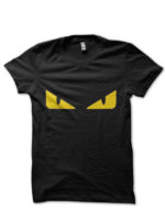 fendi monster black tshirt