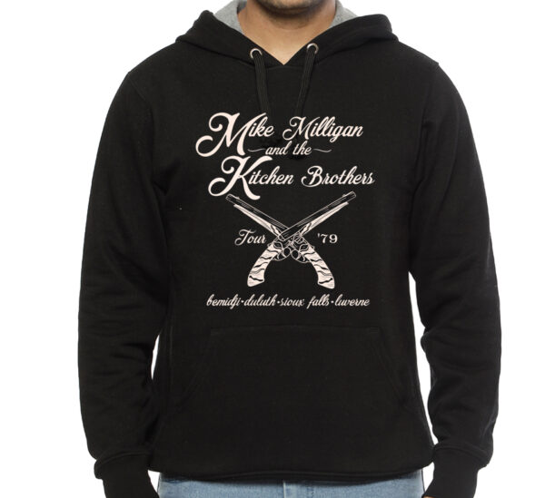 Mike Milligan and the Kitchen Brothers Black Hoodie