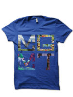 mgmt royal blue tshirt