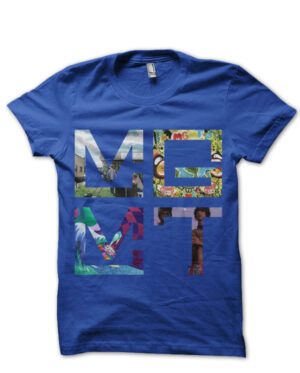 mgmt royal blue tshirt