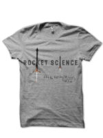 rocket science grey tshirt