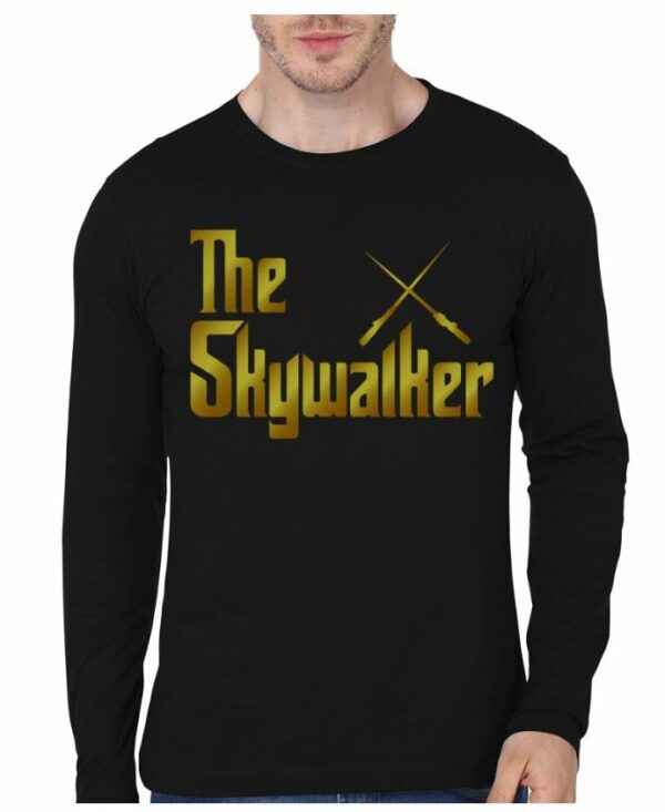 The Skywalker Black Full Sleeve T-Shirt