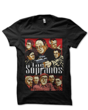 the sopranos black tshirt