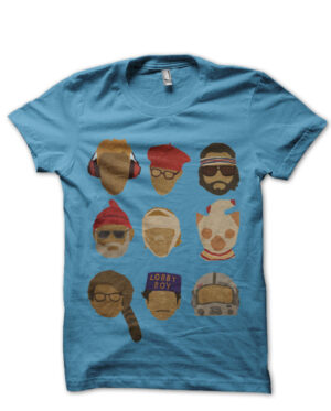 wes anderson light blue tshirt 2