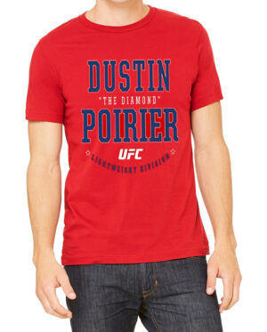 Dustin Poirier UFC Red T-Shirt