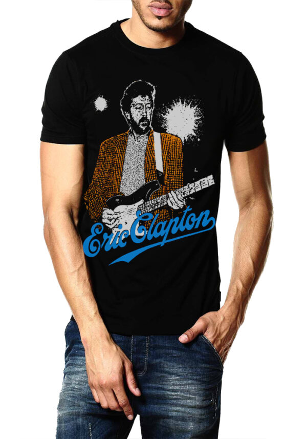 eric clapton black tshirt 2