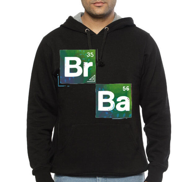 BrBa Black Hoodie