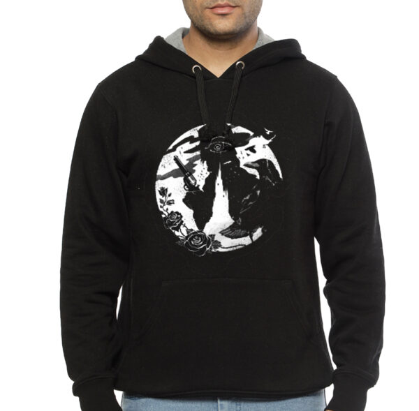 I shoot with my mind, I kill with my heart Hoodie