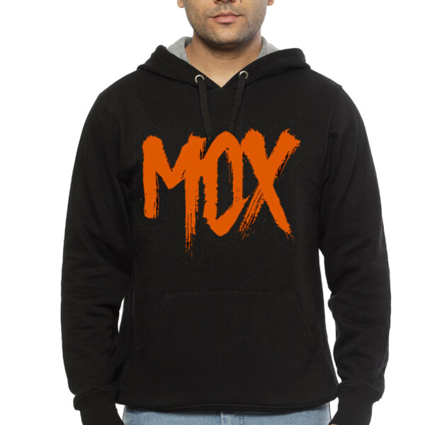 MOX_HARDCORE Black Hoodie