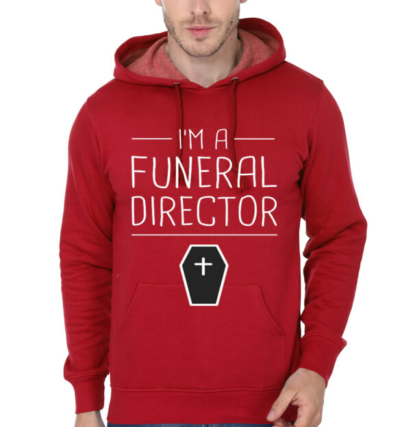 I'm A Funeral Director Hoodie - Image 2