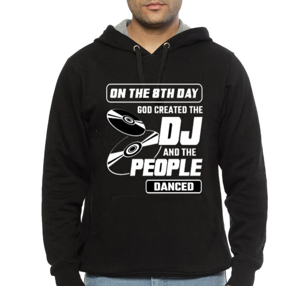 God created the DJ Black Hoodie