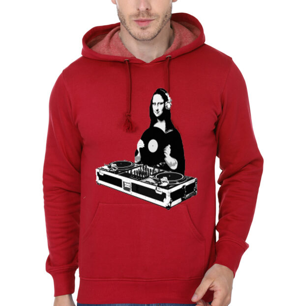 DJ Mona Lisa Red Hoodie