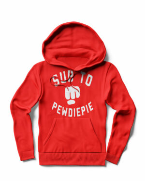 pewdiepie-red-hoodie