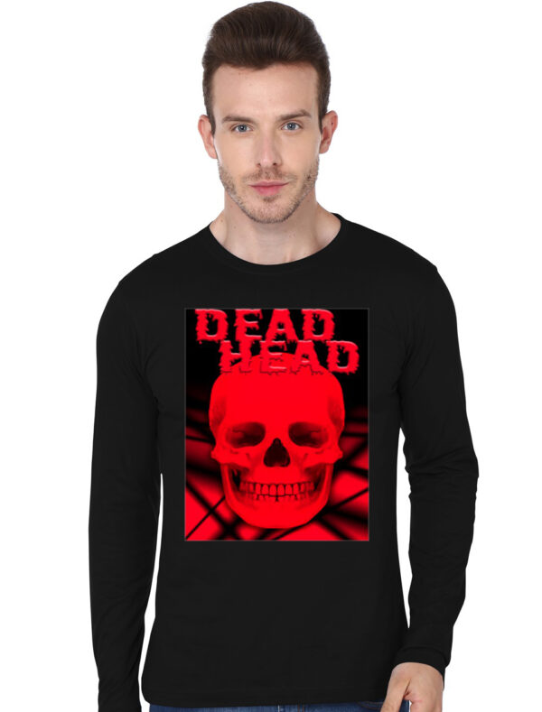 Dead Head Black Full Sleeve  T-Shirt