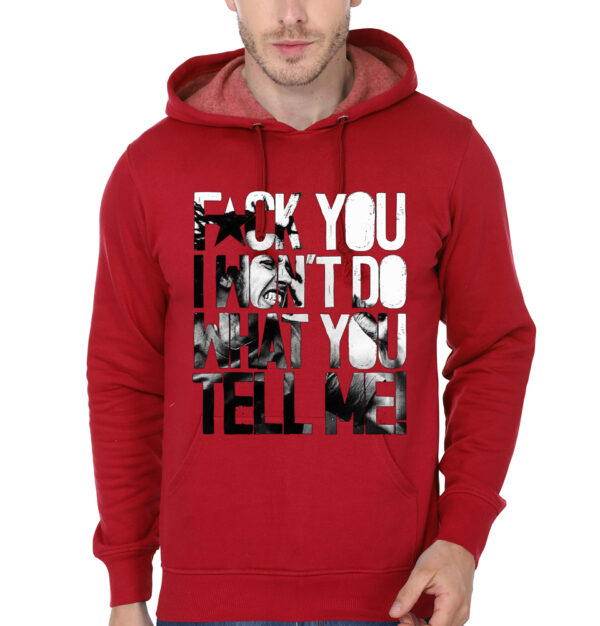 Killing in The Name Red Hoodie