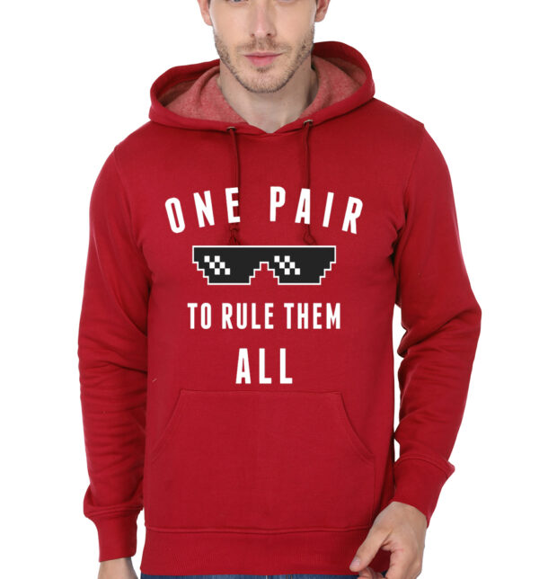 Thug Life Red Hoodie