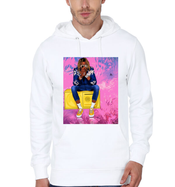 YOUNG THUG White Hoodie